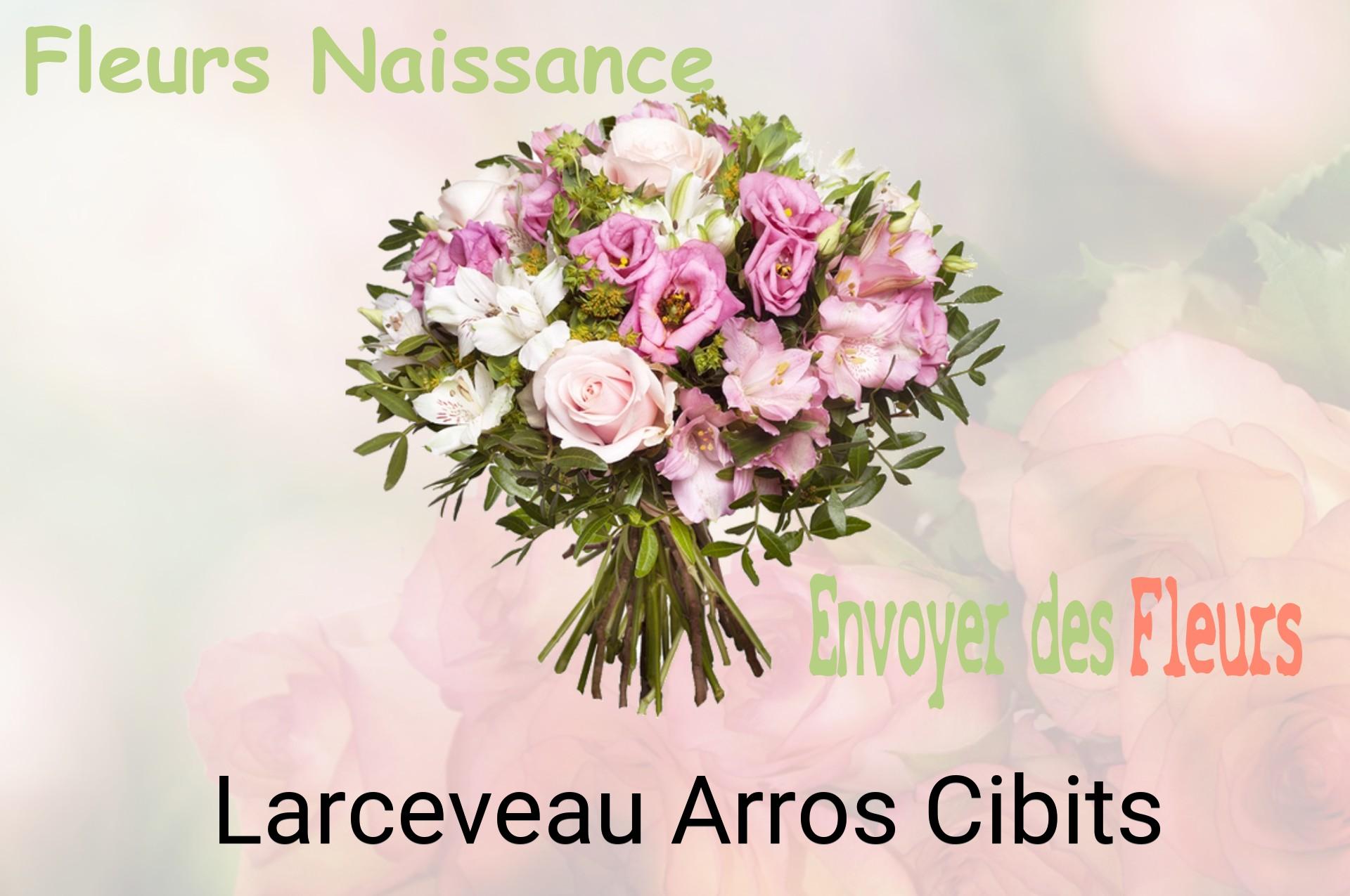 Bouquet de fleurs de naissance livré à Larceveau-Arros-Cibits